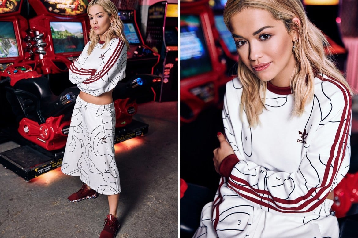 Adidas Originals a Rita Ora přináší novou kolekci oblečení a obuvi