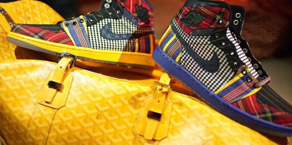 Speciální tenisky Air Jordan 1s pro Craig Sager