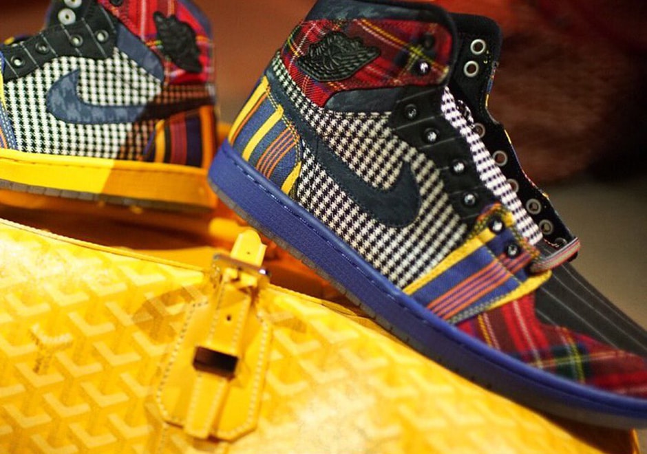 Speciální tenisky Air Jordan 1s pro Craig Sager