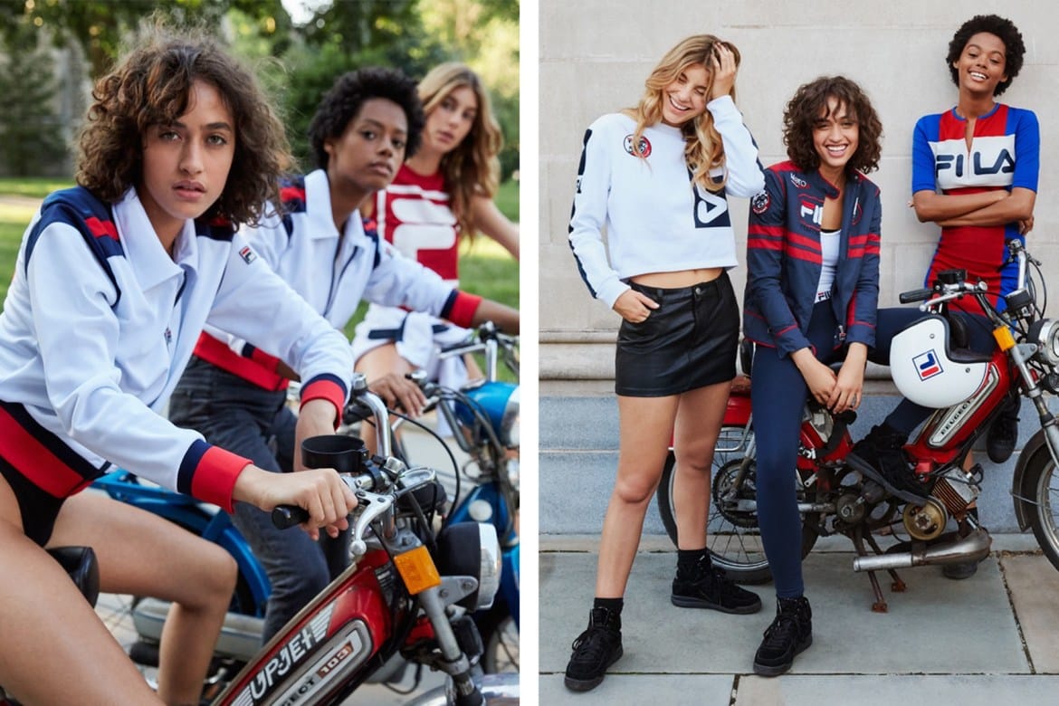 Fila s Urban Outfitters zajímavá motocrossová kolekce