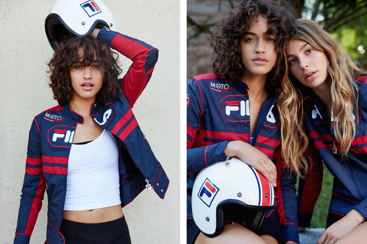 Fila s Urban Outfitters zajímavá motocrossová kolekce