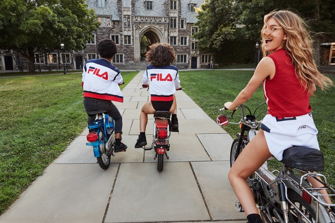 Fila s Urban Outfitters zajímavá motocrossová kolekce