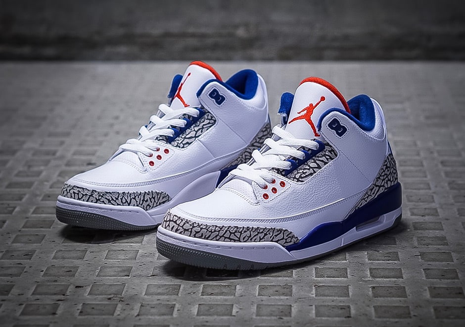 Nike tenisky Air Jordan 3 True Blue pro celou rodinu