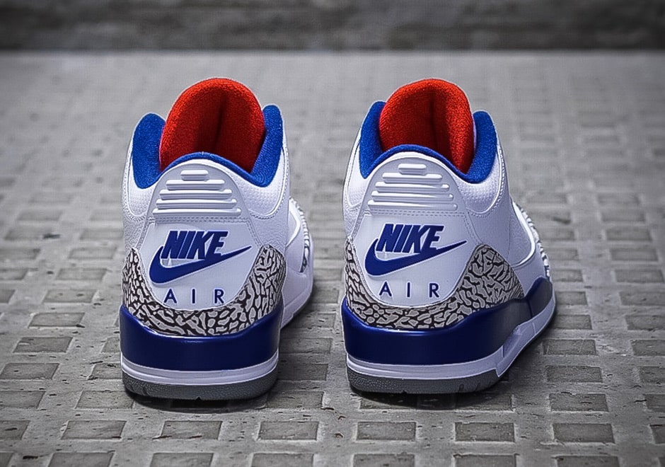 Nike tenisky Air Jordan 3 True Blue pro celou rodinu