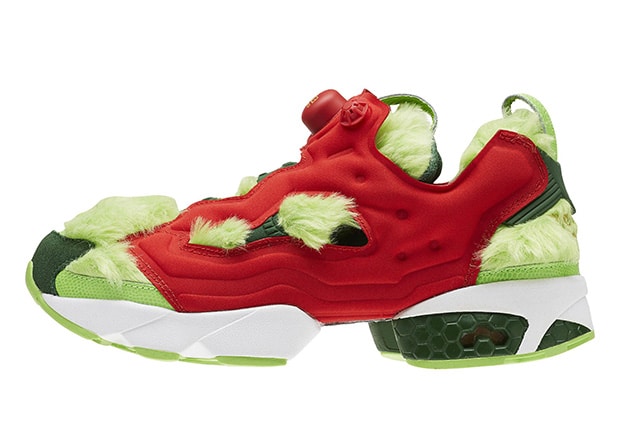 Chlupaté Tenisky Reebok Instapump Fury Grinch