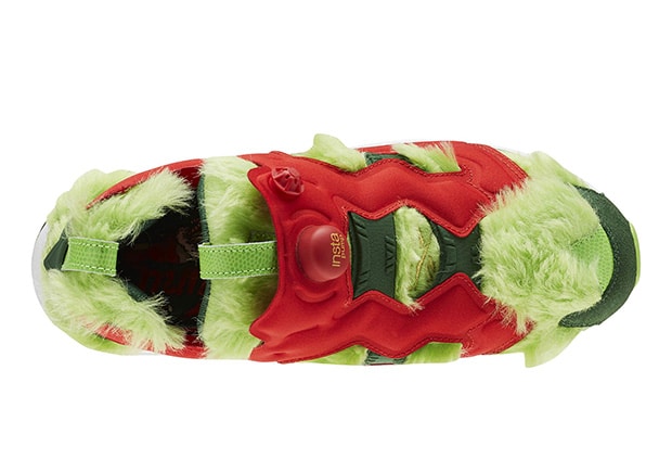 Chlupaté Tenisky Reebok Instapump Fury Grinch