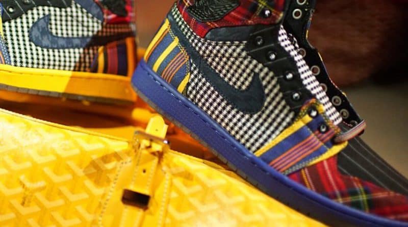 Speciální tenisky Air Jordan 1s pro Craig Sager