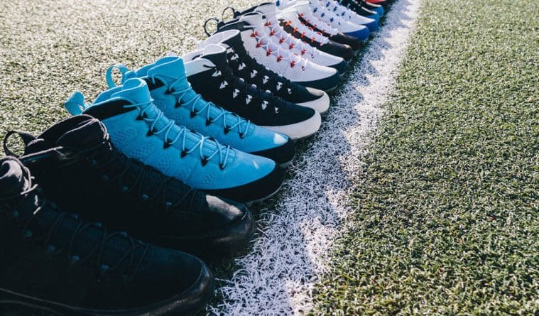 Značka Jordan odstartuje sezónu NFL novými kopačkami Air Jordan 9 PE