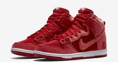 Super tenisky Nike SB Dunk High Red Velvet