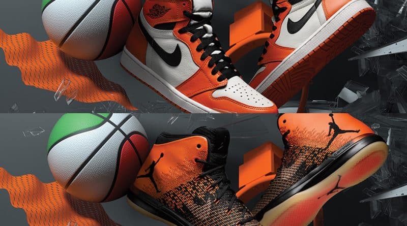 Basketbalové tenisky Air Jordan 1 a 31 Shattered Backboard