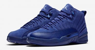 Tenisky Nike Air Jordan 12 v královsky modré barvě