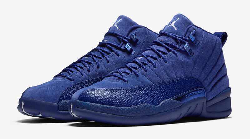 Tenisky Nike Air Jordan 12 v královsky modré barvě