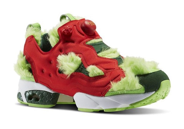 Chlupaté Tenisky Reebok Instapump Fury Grinch