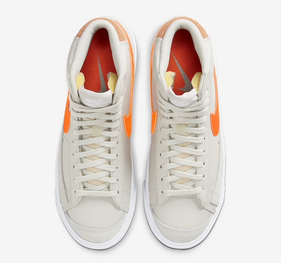 nike blazer mid 77 vintage orange
