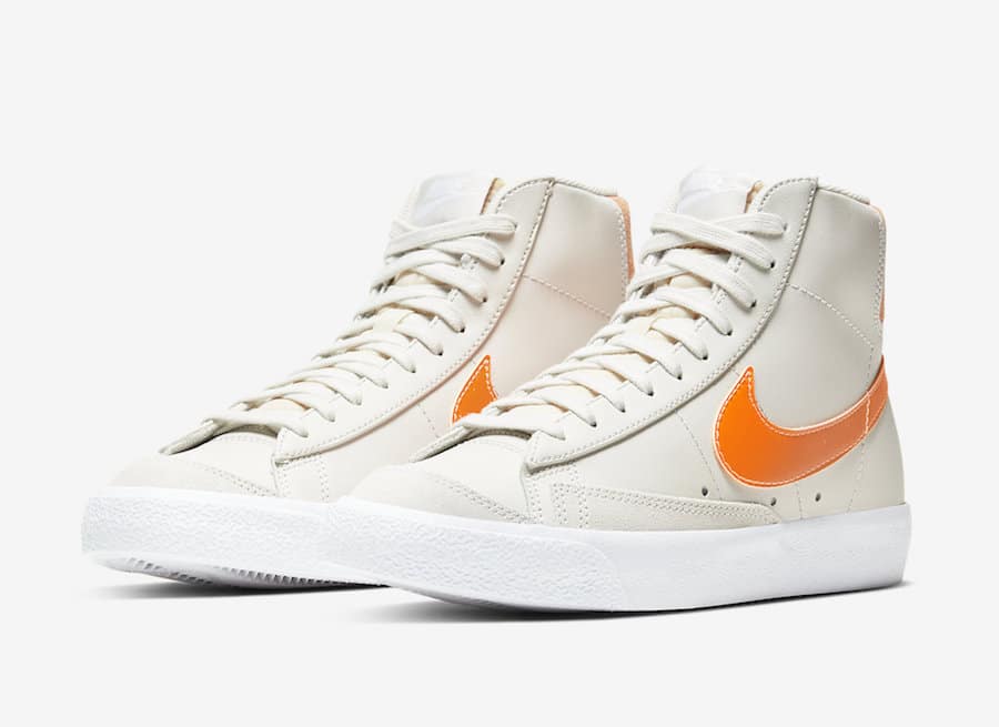 nike blazer mid 77 vintage orange