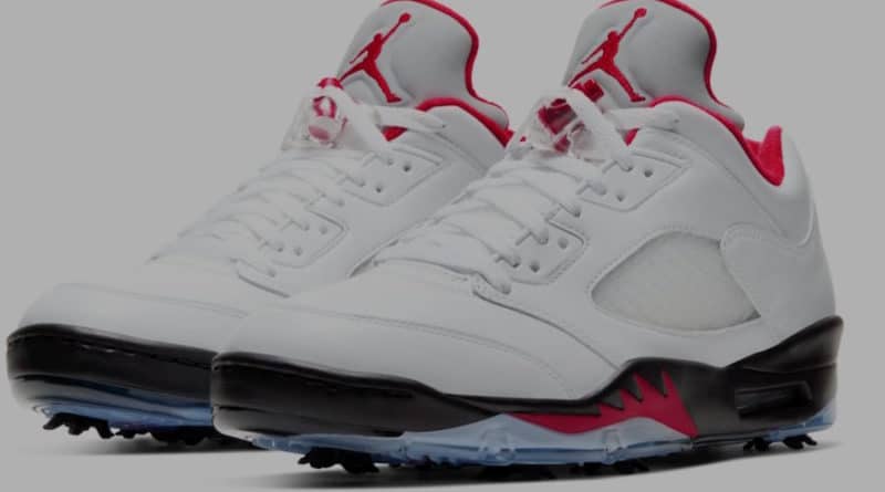 Tenisky Air Jordan 5 Golf Fire Red