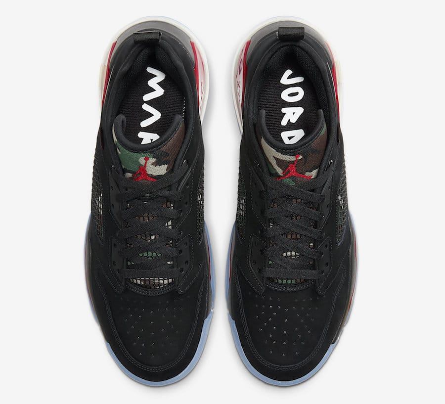 Tenisky Jordan Mars 270 Low Camo Black Red