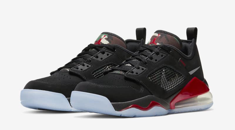 Tenisky Jordan Mars 270 Low Camo Black Red