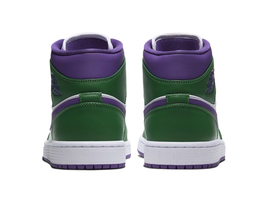 Tenisky Air Jordan 1 Mid Hulk Green Purple