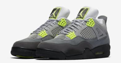 Tenisky Air Jordan 4 Neon Cool Grey Volt