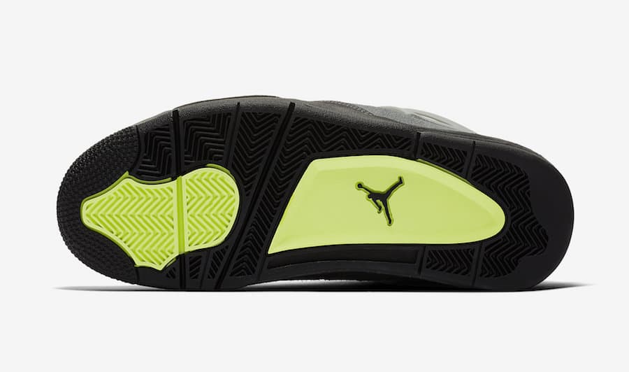 Tenisky Air Jordan 4 Neon Cool Grey Volt