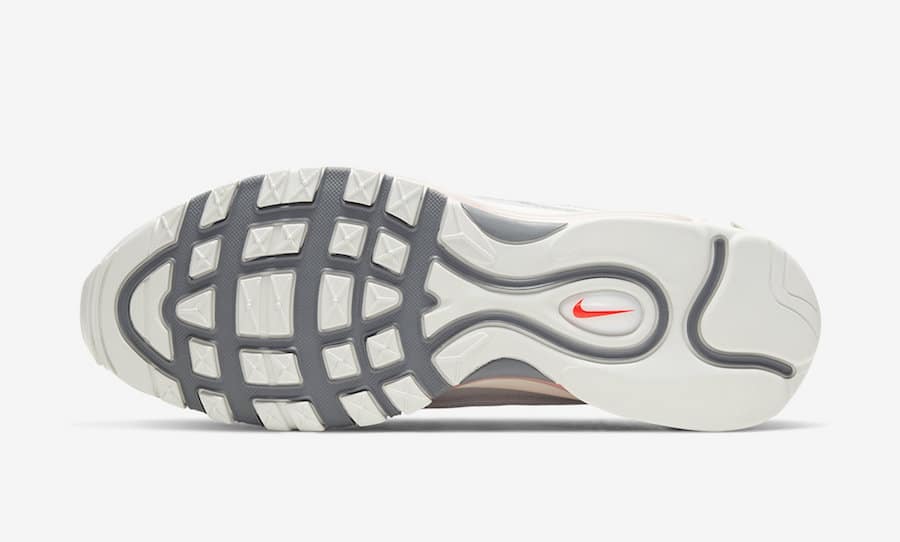 Tenisky Nike Air Max 98 Grey Sail Habanero Red
