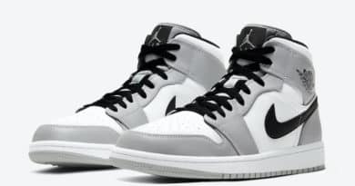 Tenisky Air Jordan 1 Mid Light Smoke Grey