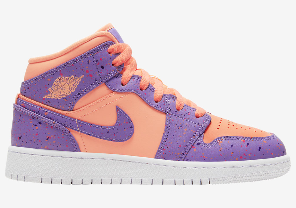 Tenisky Air Jordan 1 Mid Orange Purple