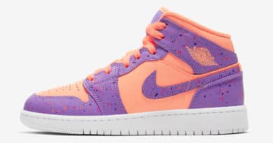 Tenisky Air Jordan 1 Mid Orange Purple