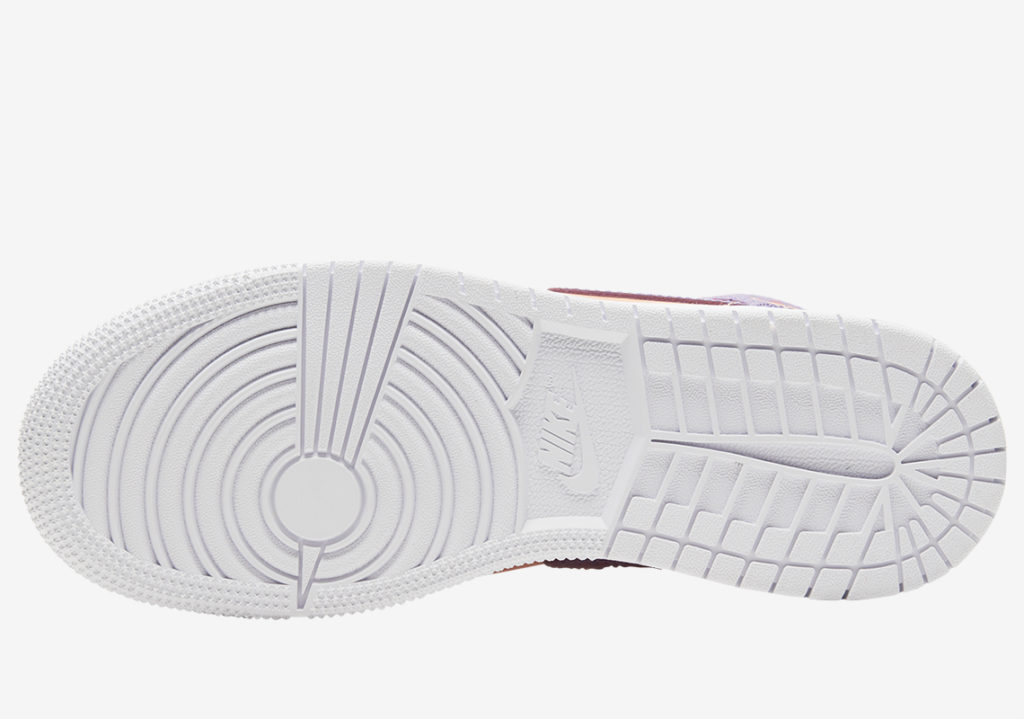 Tenisky Air Jordan 1 Mid Orange Purple