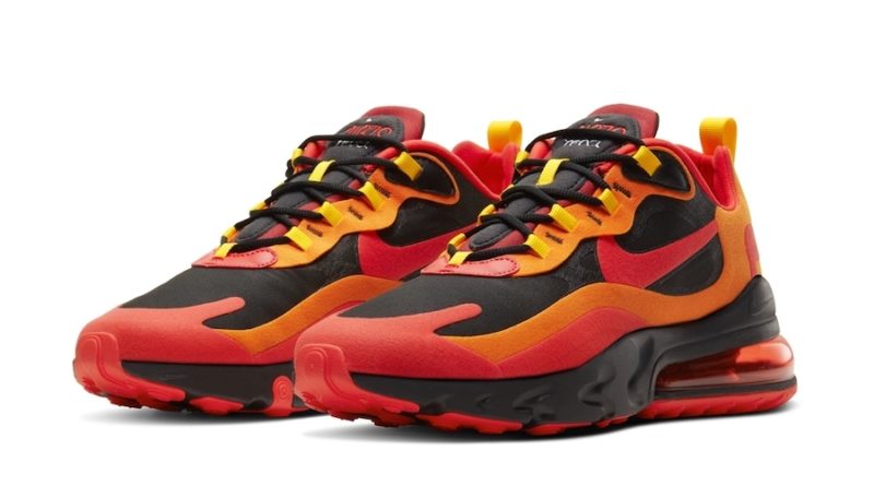 Tenisky Nike Air Max 270 React Lava Red Hot