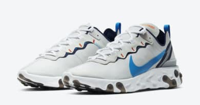 Tenisky Nike React Element 55 Vast Grey Clear Blue