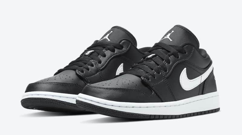 Tenisky Air Jordan 1 Low Black and White AO9944-001