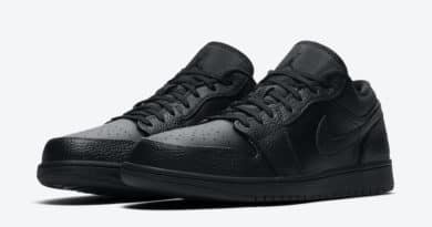 Tenisky Air Jordan 1 Low Triple Black 553558-091