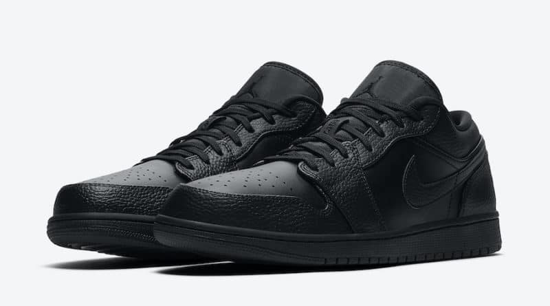 Tenisky Air Jordan 1 Low Triple Black 553558-091