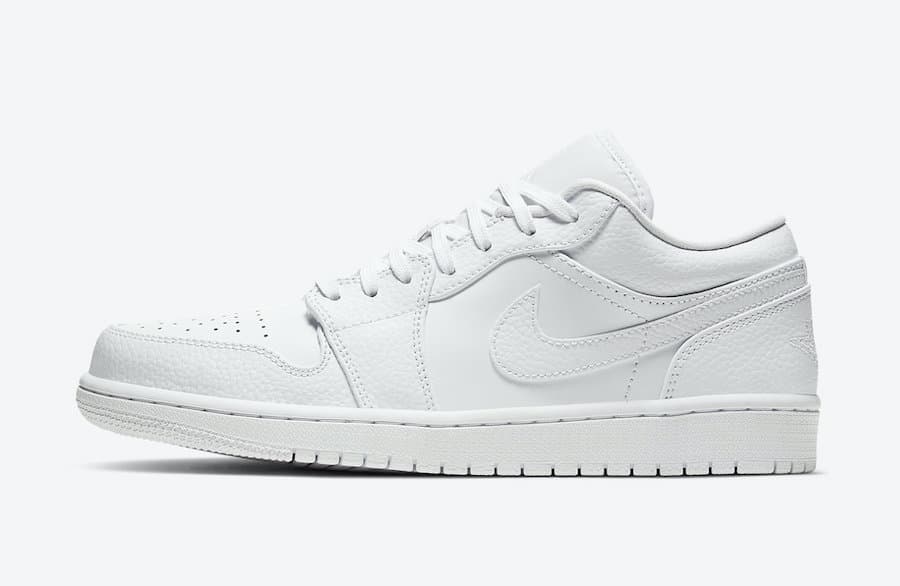 Tenisky Air Jordan 1 Low Triple White 553558-130