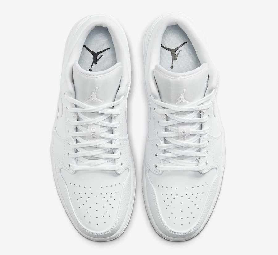 Tenisky Air Jordan 1 Low Triple White 553558-130