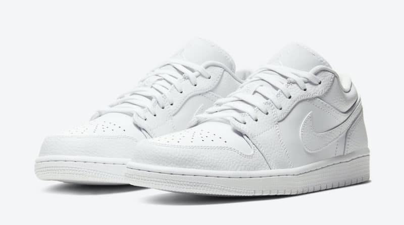 Tenisky Air Jordan 1 Low Triple White 553558-130