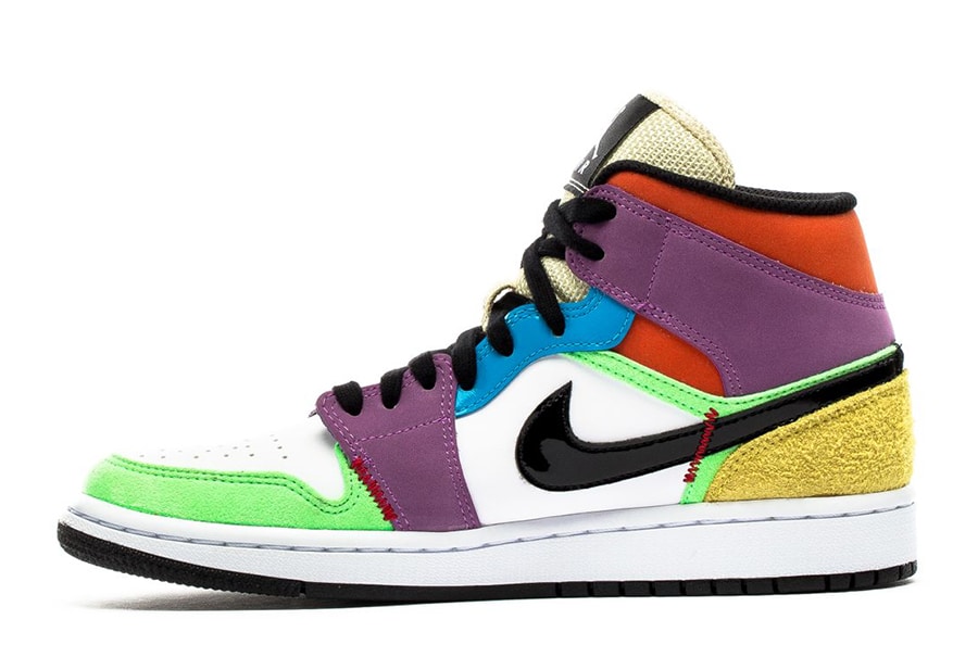 Tenisky Air Jordan 1 Mid SE Lightbulb Multicolor