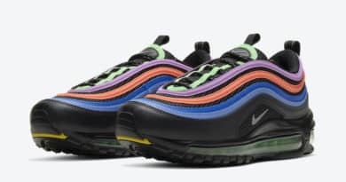 Tenisky Nike Air Max 97 GS Black Multicolor