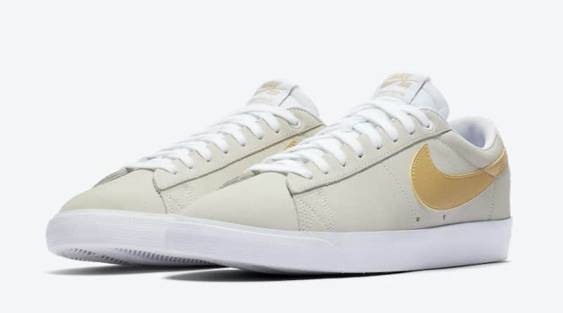 Tenisky Nike SB Blazer Low Golden Yellow Swoosh