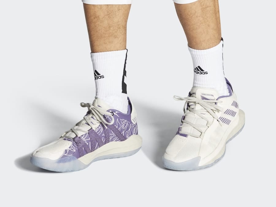 Tenisky adidas Dame 6 Tech Purple FU9448