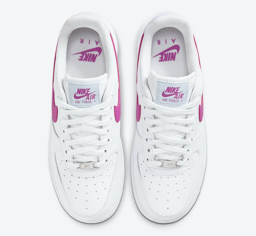 nike air force 1 swoosh rosa
