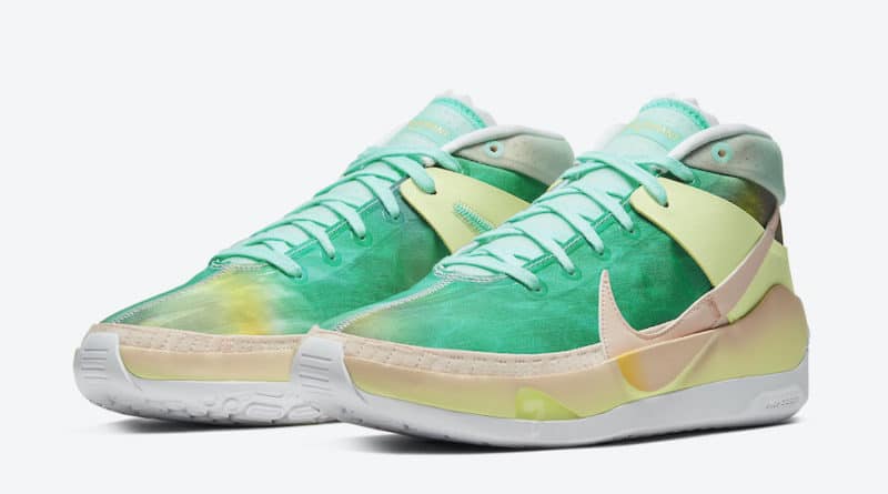 Tenisky Nike KD 13 Chill Green Yellow CI9948-602