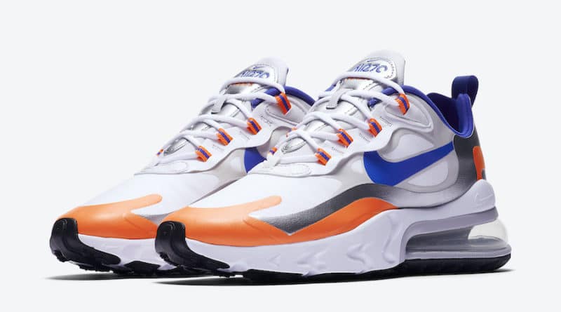 Tenisky Nike Air Max 270 React Royal Blue Swoosh