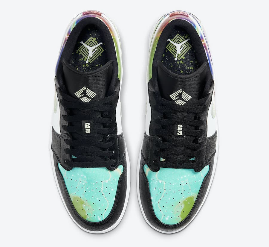 Tenisky Air Jordan 1 Low Galaxy Themed