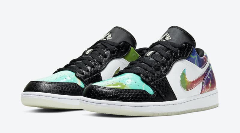 Tenisky Air Jordan 1 Low Galaxy Themed