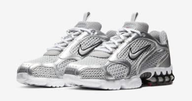 Tenisky Nike Air Zoom Spiridon Cage 2 Metallic Silver