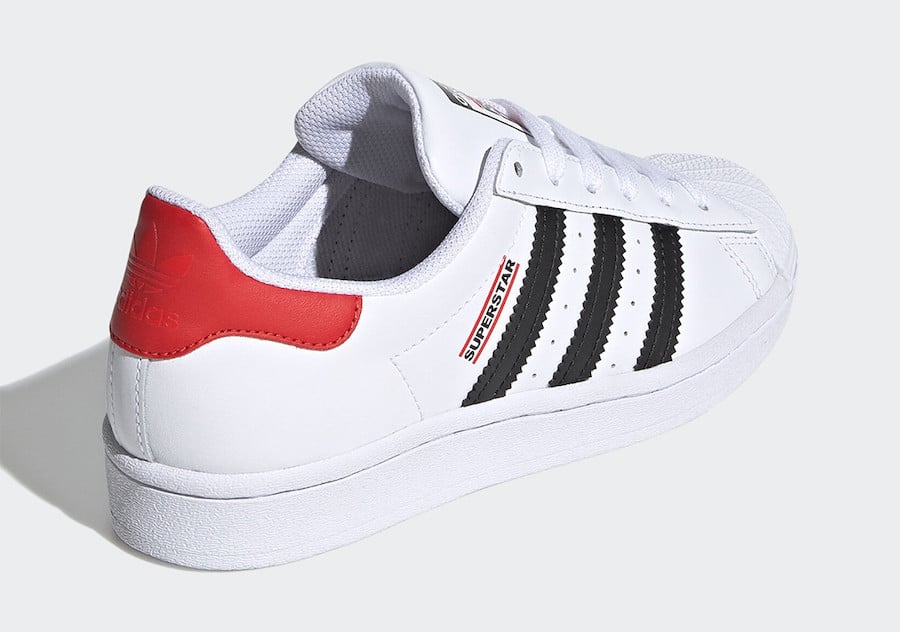 Tenisky Run DMC x adidas Superstar White colorway