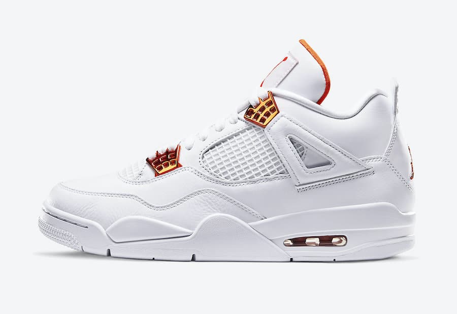 Tenisky Air Jordan 4 Orange Metallic CT8527-118